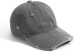 SALTY Everyday Vintage Baseball Caps for Men Stylish & Women | Summer Head Cap Hats for Men, Girls, Kids, Boys | UV Protec... Price In India