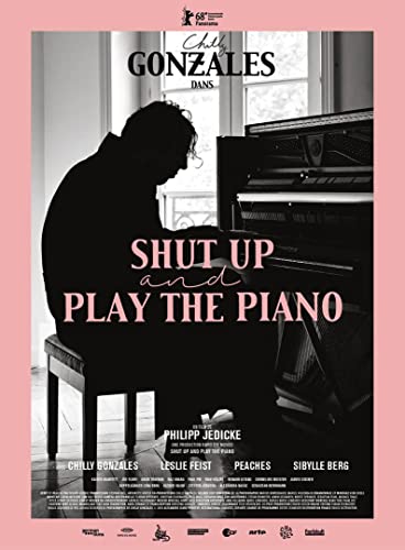 Affiche Grand Format 120x160 cm Originale Shut Up and Play the Piano Pliée
