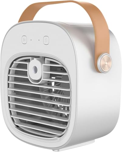 Tragbare Klimaanlage Mini Klimaanlage Camping Ventilator 3 Geschwindigkeit Einstellbar mit Cool Air Spray Air Cooler Luftbefeuchter 2 in 1