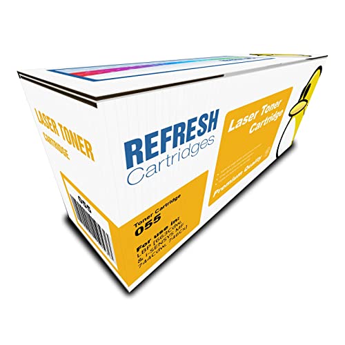 Refresh Cartridges Regenerowany zamiennik kasety z tonerem do Canon 055 (żółty)