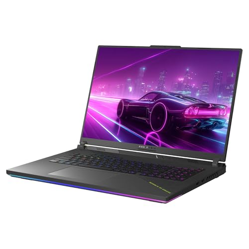 ROG Strix G18 Gaming Laptop AMD Ryzen 9-8940HX, 32 GB DDR5 RAM, 2 TB PCIe SSD, 18" WUXGA (1920 x 1200), display Nvidia GeForce RTX 5070 Graphics, tastiera RGB QWERTZ, Windows 11 Home, grigio - Notebook - Immagine 2