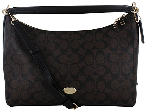 Coach Signature East/West Celeste Convertible Hobo Crossbody Handbag 34899 #TOP21