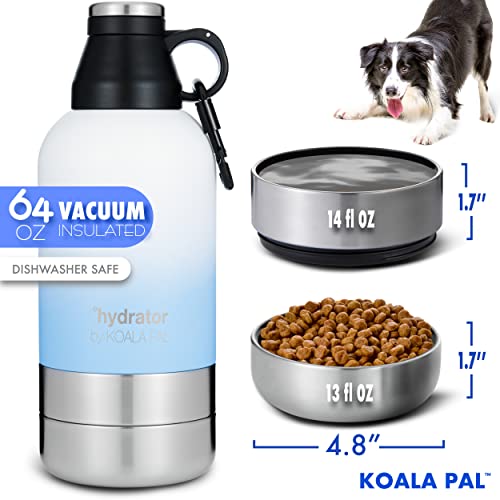 Koala Pal 64Oz Dog Water Bottle W/Bottle Sleeve And Strap - Dog Bowls For Large Dogs, Dog Travel Water Bottle + Travel Dog Bowls, Dog Camping Gear, Dog Accessories For Large Dogs - Dog Essentials #TOP1