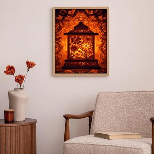 Kit complet diamond painting brillant : idée cadeau femme idéale
