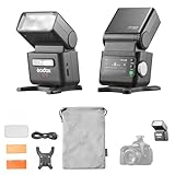 Godox iT32 TTL Kamera Blitz iFlash | Eingebauter 2.4G X-Empfänger, GN18 Speedlite & LCD Touchscreen...