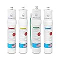 AFC-WF3M-400-M, Compatible with 3M® 66-4706G2 Water Factory SQC4 Reverse Osmosis replacement Kit -Made in U.S.A. - 4 Pack