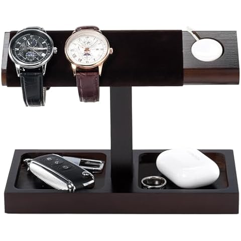 Procase Support Montre Bois avec Chargeur Cover