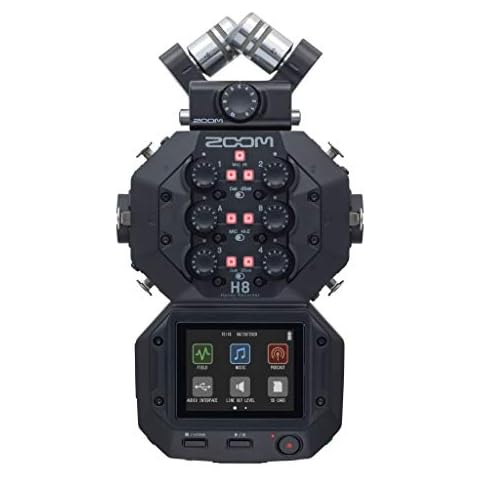 Zoom H8 12-Track Portable Audio Recorder Cover