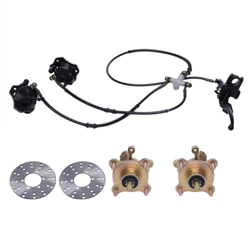 KONKENIE Front Wheel Hub Steering Knuckle Spindle & Brake Disc