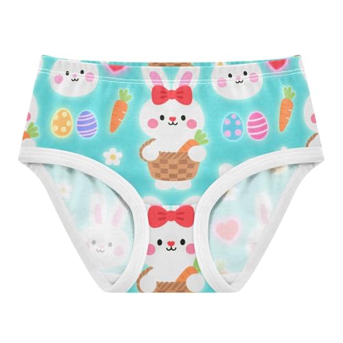 GuoChe Cotton Panties Soft and Breathable Panties Comfort Color for Kids in Sizes 2T,3T, 4T, 5T, 6Y and 8Y