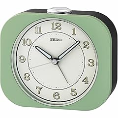 SEIKO Kyoda Bedroom Alarm Clock, Metallic Green SEIKO Kyoda Bedroom Alarm Clock, Metallic Green product image