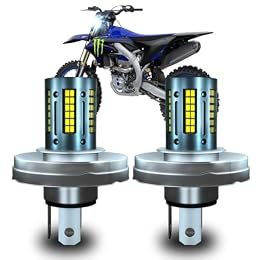 TJJTGBR SUPER LED Bulb for Yamaha pn 1U4-84314-40-XX 12v motorcycle headlight，P45T White led bulb 300% Super Brighter Chips LED Bulb for Motorcycle Light,6000K.2PCS