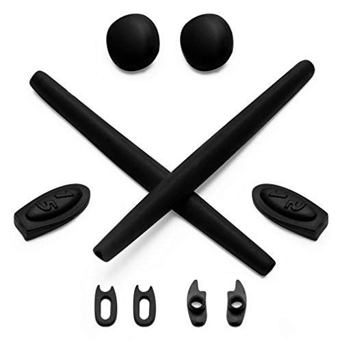 Mryok イヤーソック&ノーズパッド 対応Oakley Romeo 1 ブラック