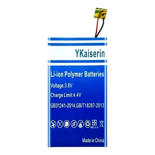 600mAh High Capacity Li-ion Polymer Mp3 Battery Compatible for Apple iPod Nano 6 6th Gen 8GB 16GB Long-Lasting Nano 6 616-0531,with Professional Repair Tool Kit