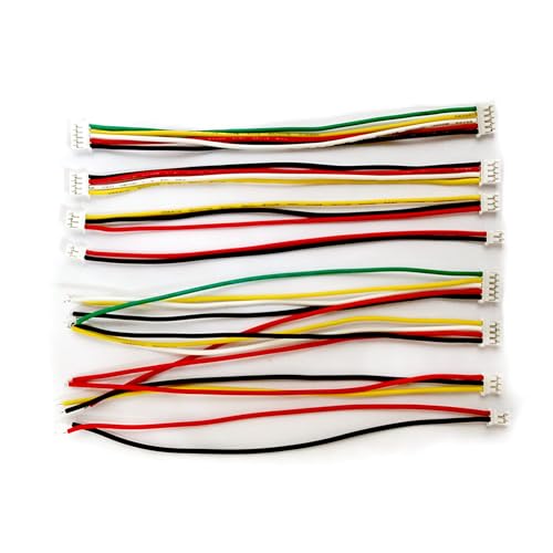 Kit de conector PH 2.0 mm con cables de silicona pre-crimpados miniatura 6