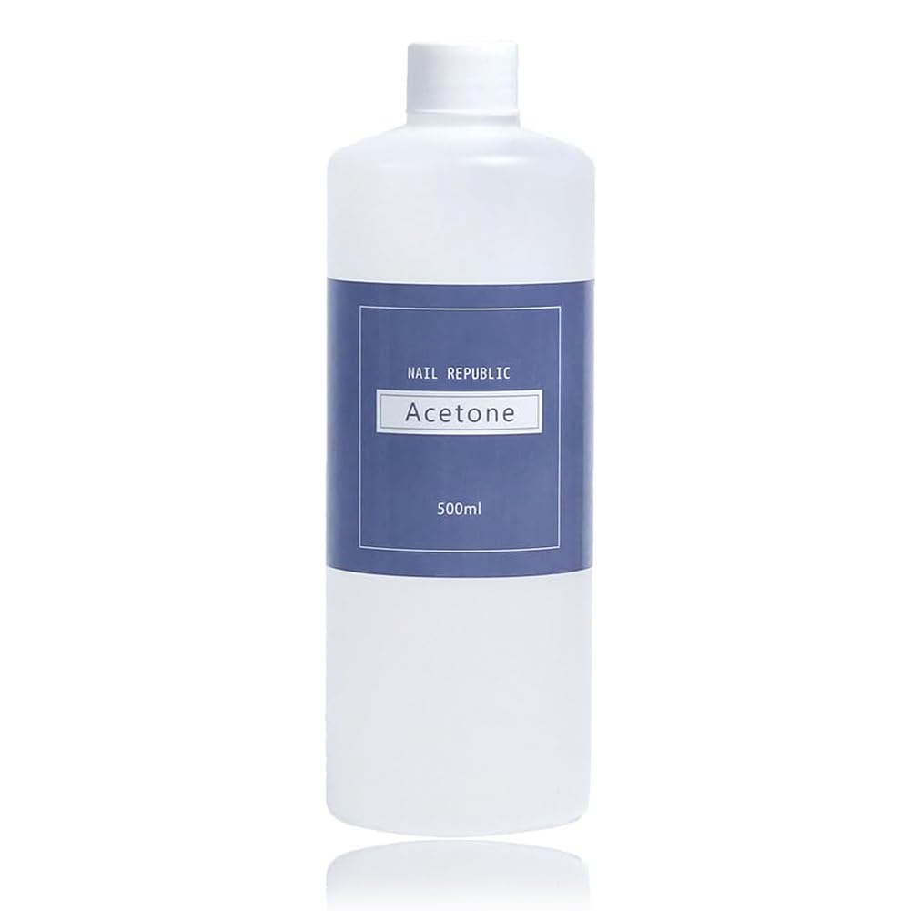 Amazon | NAILREPUBLIC アセトン 500ml ジェルネイル リムーバー 国産
