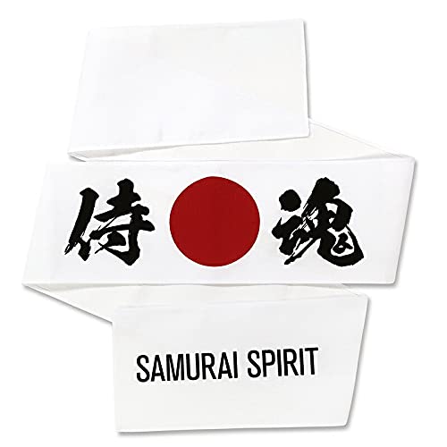 Amazon.co.jp: TOSPA ハチマキ侍魂日の丸 9×120cm 木綿製 : おもちゃ
