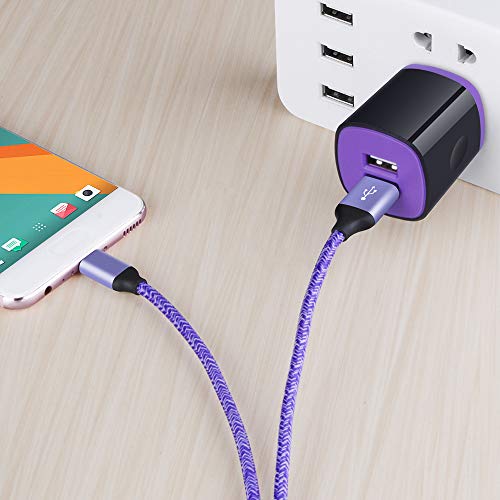 Type C Phone Charger, Usb Wall Adapter Plug+6Ft C Charger Cable For Samsung Galaxy S23 S22 S21 S20 Fe Z Flip4 Z Fold4 A54 A14 A04S A53 A13 A23 A03S A02S A12 A32 A11 A21 A51 A50 A71 A10E,Lg Stylo 6 5 4 #TOP1