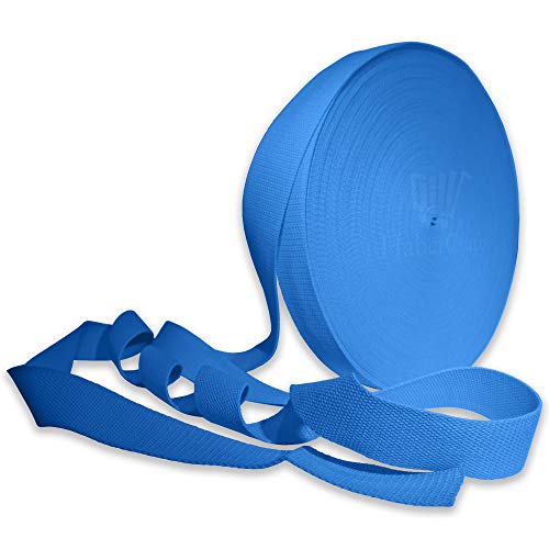 Sangle pour sac à dos et bagages en coton bleu idéal pour le camping et voyage