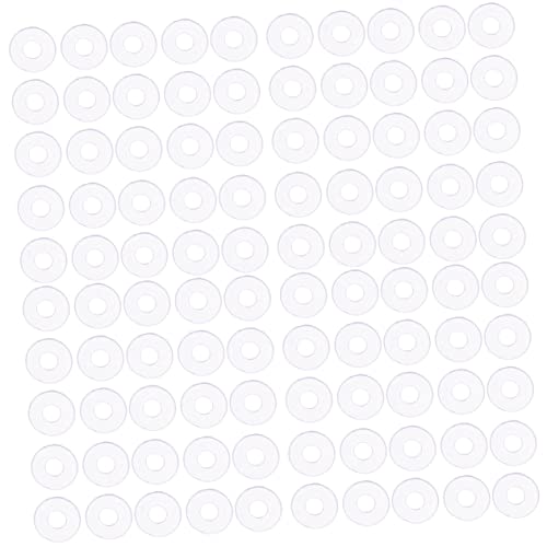 VILLFUL 4 Set di Rondelle di Ricambio in Vinile per Guarnizione Piatta per Porta Dimensioni Standard Servizio 50 Pezzi*4