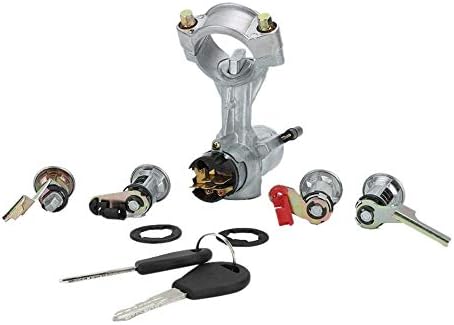 Ignition Module - Aluminum Alloy Ignition Key Switch for Nissan Patrol Gq y60 Lock 2 Door Barn Door 88-98