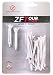 Zero Friction Tour 3-Prong Golf Tees (1-3/4 Inch, White, Pack of 20)