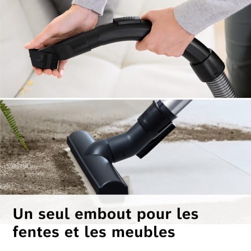 Bosch BGC05AAA1 Série 2 - Aspirateur traîneau sans sac, rayon 9 m – vue 9