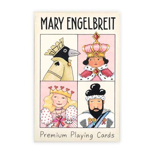 Mary Engelbreit Charmed Kingdom Playing Cards Standard 52 Deck of Cards Poker Size Full-Color Illustrated Cards & Whimsical Back Art