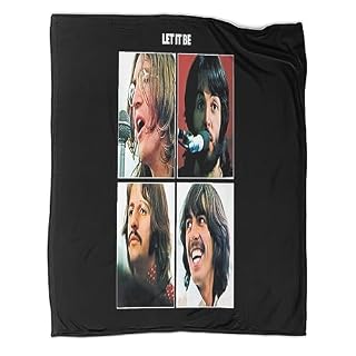 Couverture Keep Warm The Beatles Patterns Couverture Polaire en Flanelle Imprimée en 3D Couverture Polaire en Flanelle Douce en Microfibre pour Enfants Et Adultes 100X130CM - Les Beatles, Paul McCartney, John Lennon, RIngo Starr, George Harrison Couverture Keep Warm The Beatles Patterns Couverture Polaire en Flanelle Imprimée en 3D Couverture Polaire en Flanelle Douce en Microfibre pour Enfants Et Adultes 100X130CM – Image 2