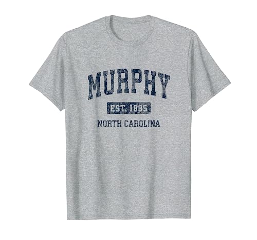 Murphy North Carolina NC Vintage Athletic Sports Design T-Shirt