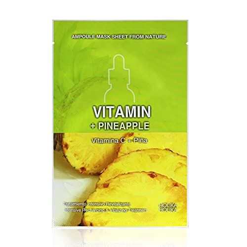 Mascarilla Revitalizante - Vitamin + Pineapple - Holika Holika Cover