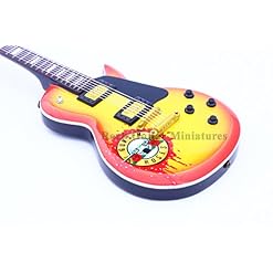 RGM56 Slash Guns N Roses Logo Guitare Miniature - Les Beatles, Paul McCartney, John Lennon, RIngo Starr, George Harrison