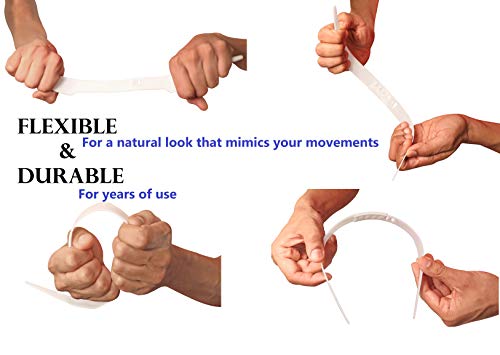 Slick Collar Adjustable Shirt Collar Support Bonus Set With Collar Stays For Men And Women Shirts White #TOP6