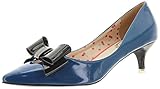 Banned Kitten Heel Pumps Belle BND058 Blau 36