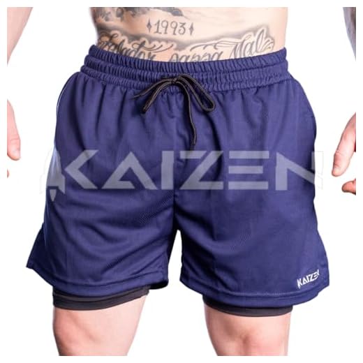 BERMUDA DRY FIT 2 EM 1 PARA ACADEMIA E TREINOS IINTENOS - SHORTS ESPORTIIVO (G, AZUL)