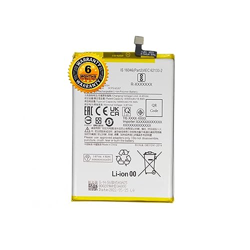 Image of Original Replacement Part BN5H for Xiaomi Replacement Part Note 11E / Poco M4 5G / PocoPhone / M5 Replacement Part with 6 Months Replacment Warranty