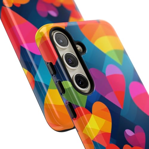 Coque Samsung S24 Plus géométrique antichoc rigide colorée - 2