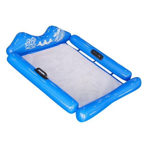 Flotadores Inflables Para Piscina - Hamaca Para Adultos, Flotador De Agua Multiusos | Cama Flotante Para Playa, Lago, Río, Patio Trasero, Viajes, Vacaciones, Fiesta Familiar, Relajación, Bronceado, De