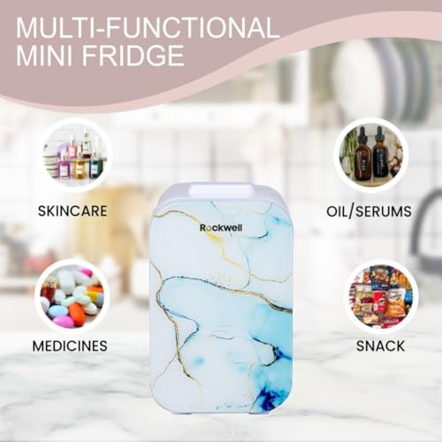 ROCKWELL 8L Retro Mini Fridge view 2