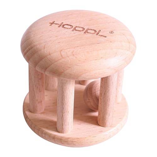 HOPPL(ホップル) がらがらラトル(ベビー用おもちゃ)[No.365-02]