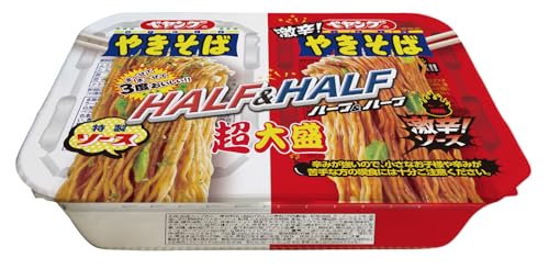 まるか食品 ペヤング 超大盛やきそばハーフ＆ハーフ激辛 235g