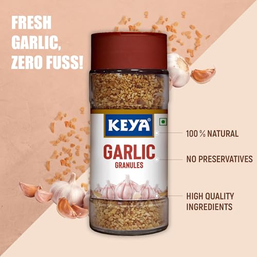 Image of Keya Garlic Granules, 55 g