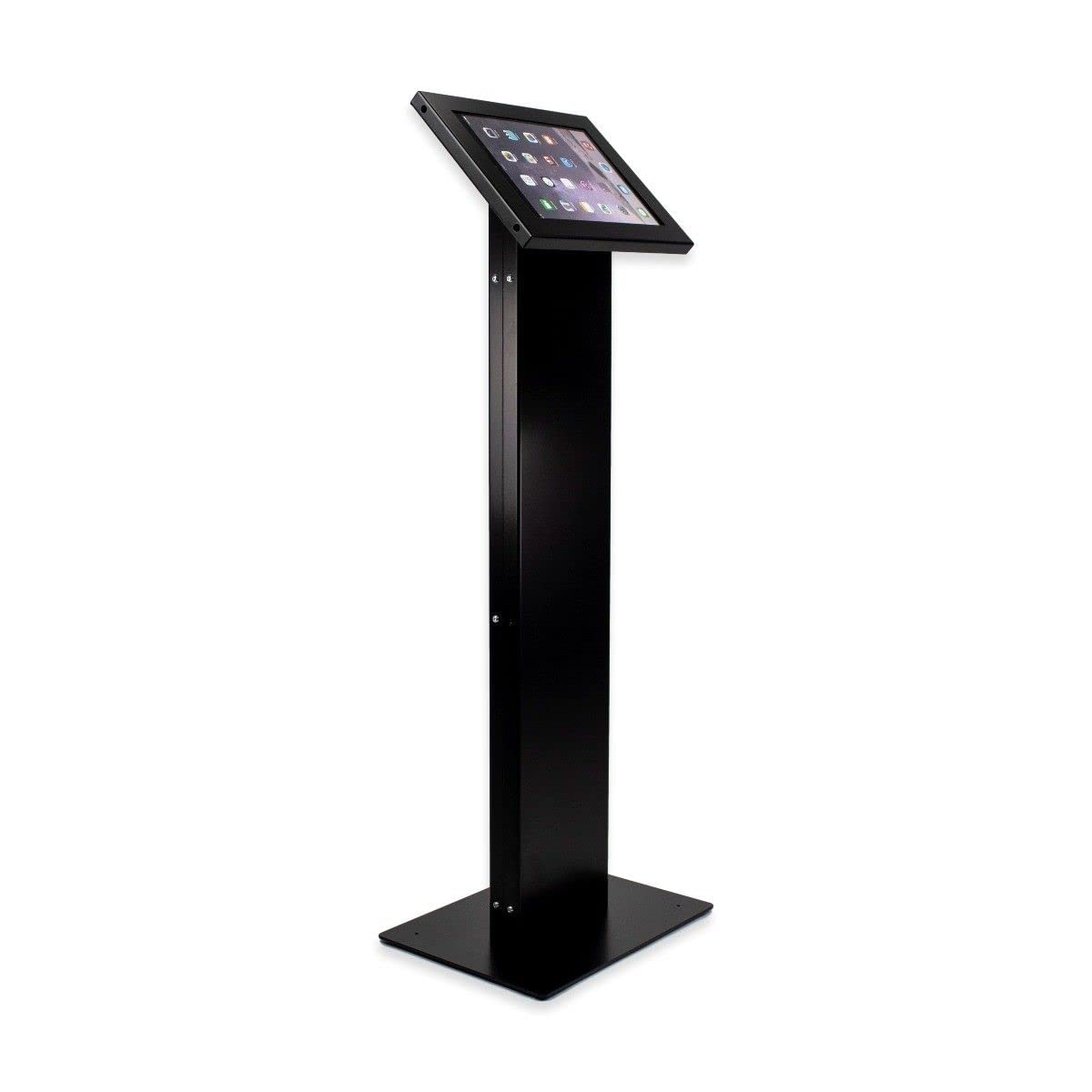 Visitor Management System Safety Anti-Theft POS Lockable Kiosk Stand Secure Case for Samsung, Lenovo, Apple iPad, Acer 7-12.9" Tablets - VMS Stands