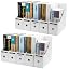 H Pure White Set of 2