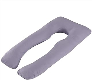 Poduszka ciążowa Kobieta Sen Wsparcie Poduszki U-w kształcie poduszki macierzyńskiej Poduszka śpipienia macierzyńskiego-Ciemny szary