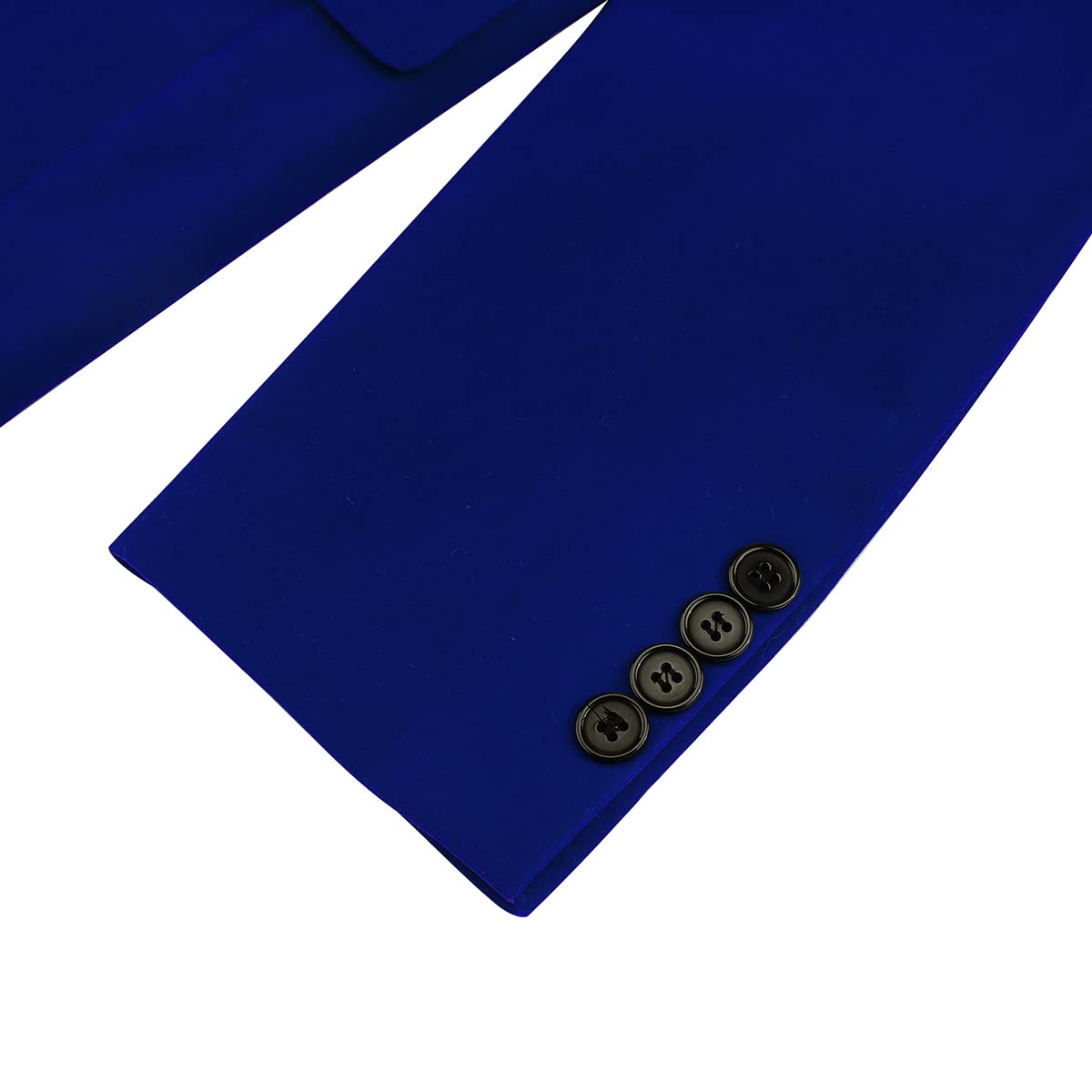 Allthemen Giacca da Uomo Giacca da Smoking in Velluto Attillato Slim Fit con Un Bottone