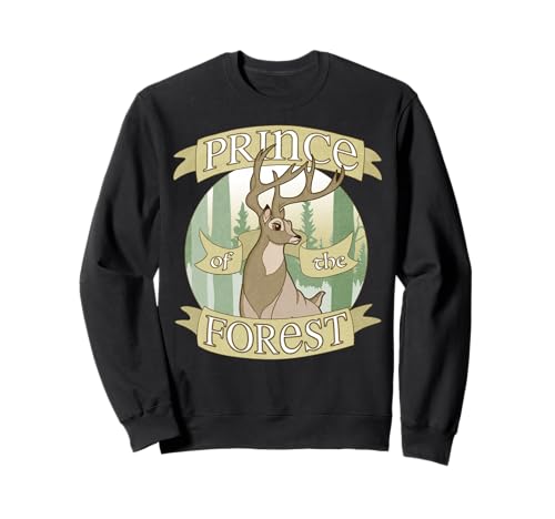 Sweatshirt Disney Bambi Prince de la Forêt vêtement mode femme homme pull casual