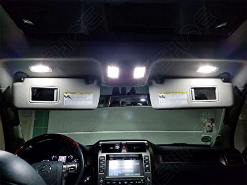 Kit de Luces LED Interiores Blancas para Lexus GX460 2010-2017 miniatura 3
