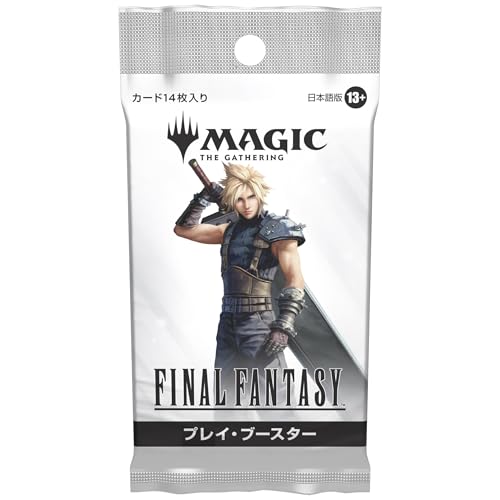 Image of Magic: The Gathering - Final Fantasy Play Booster Japanese Version (BOX with 30 Packs) MTG Trading Card Game Wizards of the Coast FIN D38421400