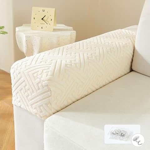 FANSU Housse de Fauteuil Beige Cover